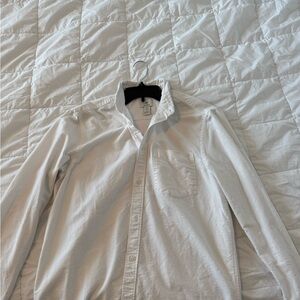H&M Ivory Button-Up Shirt